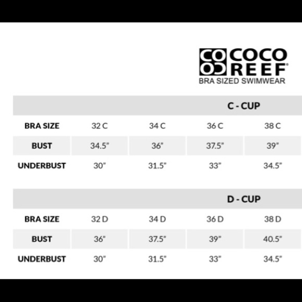 Contours by Coco Reef Women's Agate Ruffle Bandeau One Piece Black Swimsuit - Picture 10 of 12
